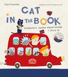 Cat in the book Elementarz języka angielskiego z płytą CD - Outlet - Ewa Cisowska