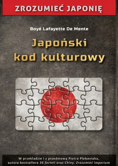 Japoński kod kulturowy - Outlet - De Mente Boye Lafayette