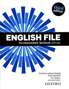 English File Pre-Intermediate Workbook with key - Christina Latham-Koenig, Clive Oxenden