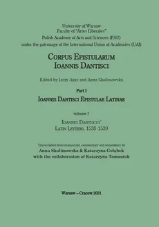 Ioannes Dantiscus' Latin Letters, 1538-1539