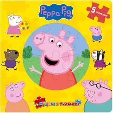 Peppa Pig Książka z puzzlami