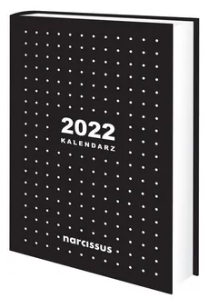 Kalendarz książkowy 2022 Narcissus A5 dzienny czarny - Outlet