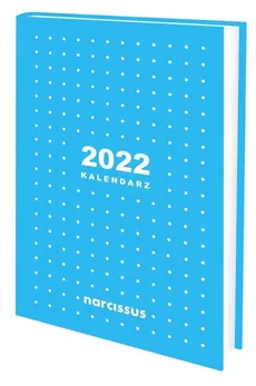 Kalendarz książkowy 2022 Narcissus A5 tygodniowy niebieski