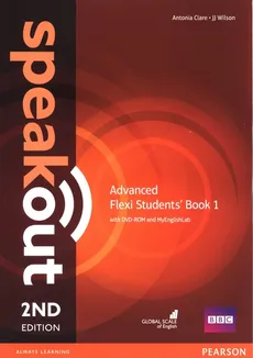 Speakout 2nd Edition Advanced Flexi Student's Book 1 + DVD - Antonia Clare, JJ Wilson