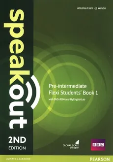 Speakout 2nd Edition Pre-intermediate Flexi Student's Book 1 + DVD - Antonia Clare, JJ Wilson