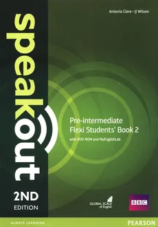 Speakout 2nd Edition Pre-Intermediate Flexi Student's Book 2 + DVD - Outlet - Antonia Clare, JJ Wilson