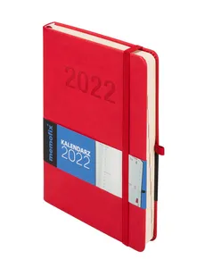 Kalendarz 2022 Memo A5 DNS czerwony