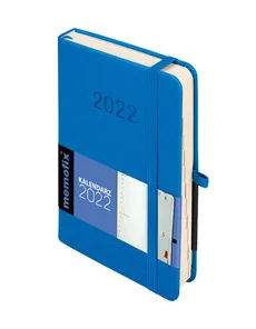 Kalendarz 2022 Memo B6 DNS niebieski