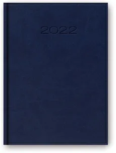 Kalendarz 2022 A5 dzienny  vivella niebieski