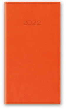 Kalendarz 2022 11T A6 kieszonkowy pomarańcz vivella