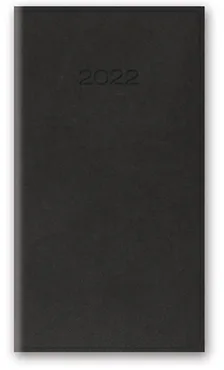 Kalendarz 2022 11T A6 kieszonkowy grafit vivella