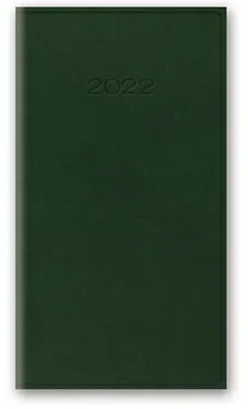 Kalendarz 2022 11T A6 kieszonkowy zielony vivella