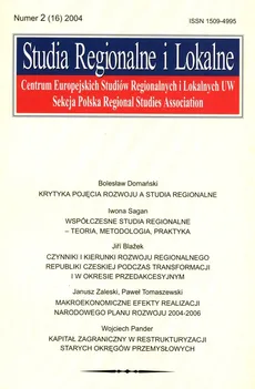 Studia regionalne i lokalne 2/2004