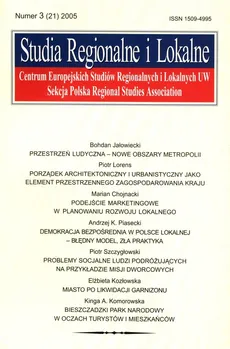 Studia regionalne i lokalne 3/2005