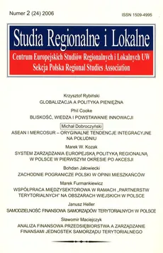 Studia regionalne i lokalne 2/2006