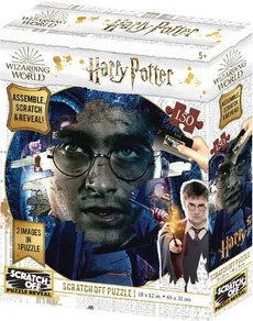 Harry Potter Magiczne puzzle-zdrapka Harry 150 elementów