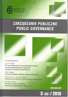 Zarządzanie Publiczne 3(33)/2015