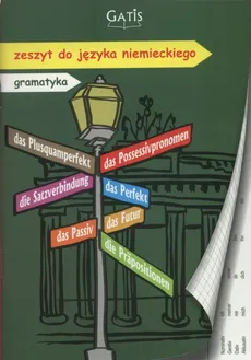 Zeszyt A5 do języka niemieckiego gramatyka w kratkę 60 kartek - Outlet