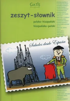Zeszyt A5 Słownik polsko-hiszpańsi hiszpańsko-polski w kratkę 60 kartek