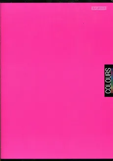 Zeszyt A5 Top-2000 w kratkę 80 kartek Colour różowy