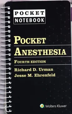 Pocket Anesthesia Fourth edition - Ehrenfeld Jesse M., Urman Richard D.