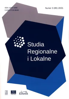 Studia Regionalne i Lokalne 3 (85) 2021