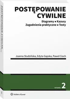 Postępowanie cywilne - Outlet - Paweł Cioch, Edyta Gapska, Joanna Studzińska