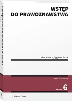 Wstęp do prawoznawstwa - Józef Nowacki, Zygmunt Tobor