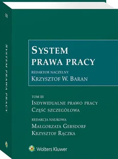 System prawa pracy Tom 3 - Małgorzata Gersdorf, Krzysztof Rączka
