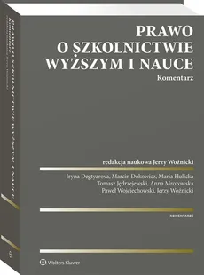 Prawo o szkolnictwie wyższym i nauce Komentarz - Outlet - Jerzy Woźnicki