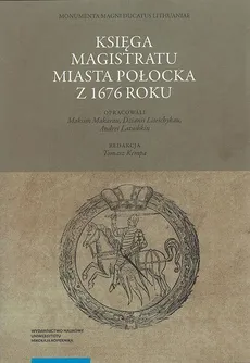 Księga magistratu miasta Połocka z 1676 roku