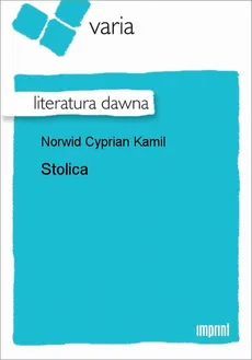 Stolica - Cyprian Norwid