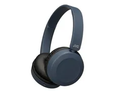 Słuchawki JVC HAS-31BTAU (nauszne, bezprzewodowe, z wbudowanym mikrofonem; niebieskie)