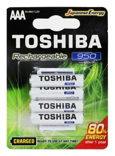 Akumulator Toshiba READY TO USE TNH-03GAE BP-4C AAA  950mAh Blister 4 szt.