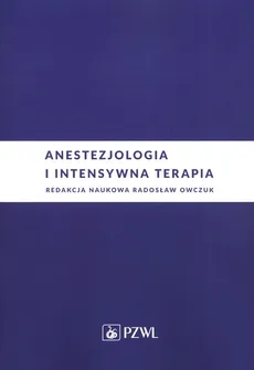 Anestezjologia i intensywna terapia - Outlet