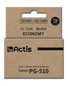 Tusz ACTIS KC-510R (zamiennik Canon PG-510; Standard; 12 ml; czarny)