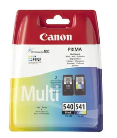 Tusz Canon zestaw PG-540/CL-541=PG540/CL541=5225B006, zawiera czarny i kolor, PG-540+CL-541