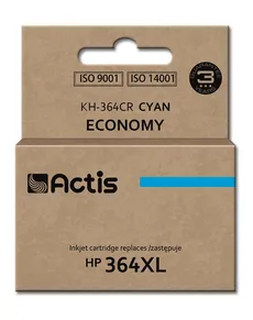 Tusz ACTIS KH-364CR (zamiennik HP 364XL CB323EE; Standard; 12 ml; niebieski)