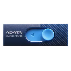 Pendrive ADATA UV220 AUV220-16G-RBLNV (16GB; USB 2.0; kolor niebieski)