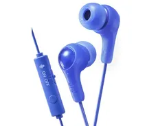 Słuchawki JVC HAF-X7GAE (douszne, ze sterowaniem i mikrofonem, blue)