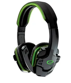 Słuchawki Esperanza EGH310G (kolor czarny, kolor zielony)