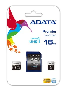 Karta ADATA ASDH16GUICL10-R (16GB; Class 10; Karta pamięci)
