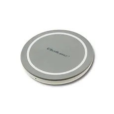 Ładowarka indukcyjna do smartfona Qoltec 51840 (USB typ C; kolor szary)