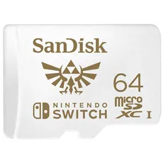 SANDISK NINTENDO SWITCH microSDXC 64GB V30 UHS-I U3