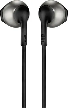 Słuchawki JBL T205 (czarne, przewodowe, douszne)
