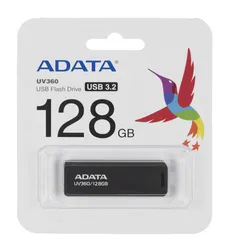 ADATA FLASHDRIVE UV360 128GB USB3.2 Black