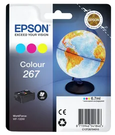 EPSON Komplet tuszy 3 kolory T267=C13T26704010