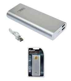 PowerBank VAKOSS TP-2597S (13000mAh; microUSB, USB 2.0; kolor srebrny)