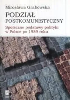 Podział postkomunistyczny - Mirosława Grabowska