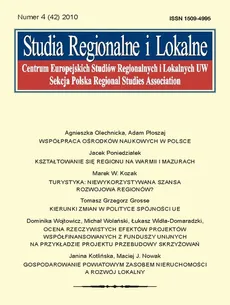 Studia Regionalne i Lokalne nr 4(42)/2010